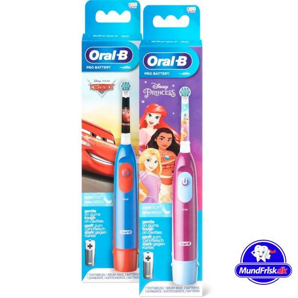 Oral-B Elektrische tandenborstel op batterijen voor kinderen Disney NIEUW Model