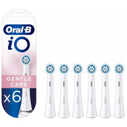 6 stk. Oral-B iO Sensitive Brstehoveder Gentle Care