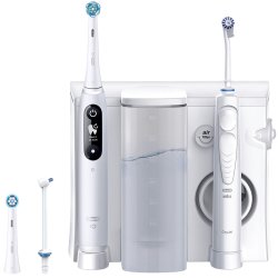Oral-B iO Series 6 tandborste + Munskljar Oxyjet Center