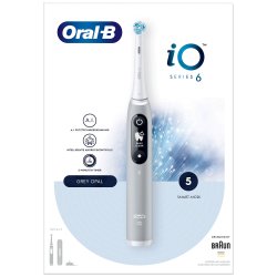 Oral-B iO El-tandbrste Series 6 Grey Opal