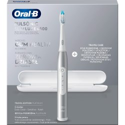 Oral-B Elektrische Zahnb&uuml;rste Pulsonic Slim Luxe 4500 Platinum