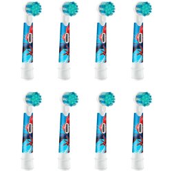Oral-B Spider-Man 8 st. Borsthuvuden fr barn