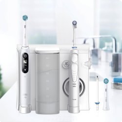 Oral-B iO Series 6 tandborste + Munskljar Oxyjet Center