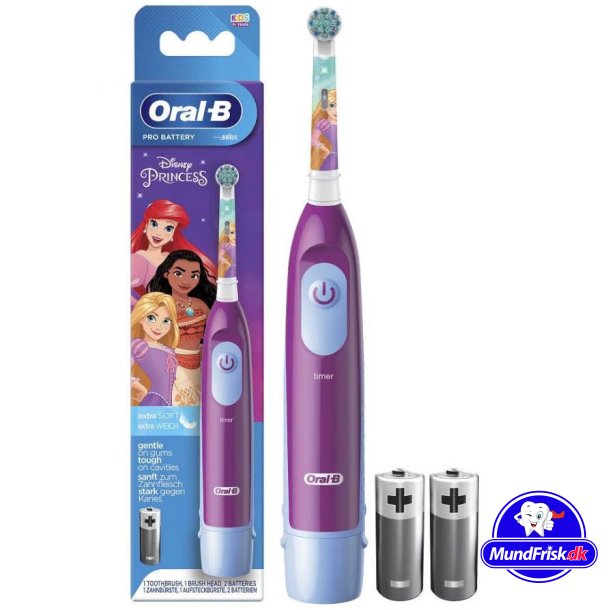 Oral-B Batteri El-tandbrste til brn Disney NY Model PRINCESS