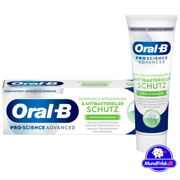 Oral-B Tandpasta Gum Care & Antibacterial Intensive - Oral-B - MundFrisk.dk