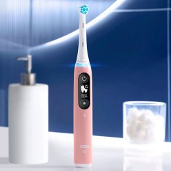 Oral-B iO Sensitiv El-tandbrste Series 6 PINK + Etui