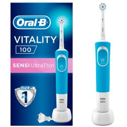 Oral-B El-tandbrste BLUE Vitality D100 Sensi UltraThin