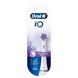Oral-B iO Brstehoder Radiant White 2 stk.