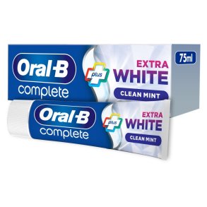 Oral-B Tannkrem Complete Ekstra White 75 ml.