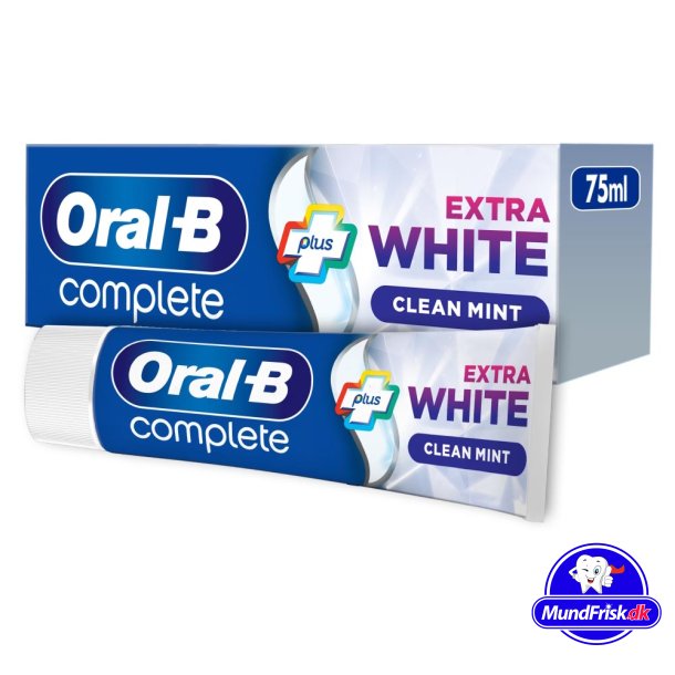Oral-B Tandpasta Complete Extra White 75 ml.