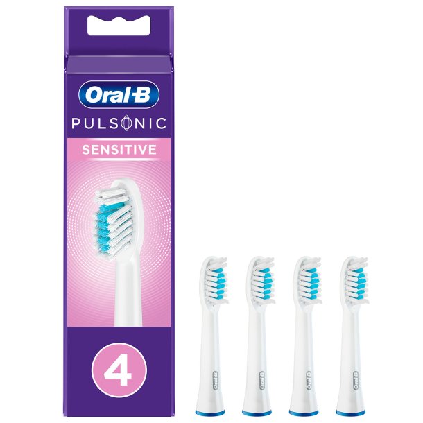 Oral-B Sensitive Pulsonic Tandb�rstehoveder 4 stk.