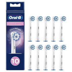 10 stk. Oral-B Sensitive Clean &amp; Care Tandbrstehoveder