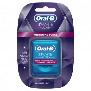 Oral-B Floss 3D White Luxe Whitening Floss 35 mtr