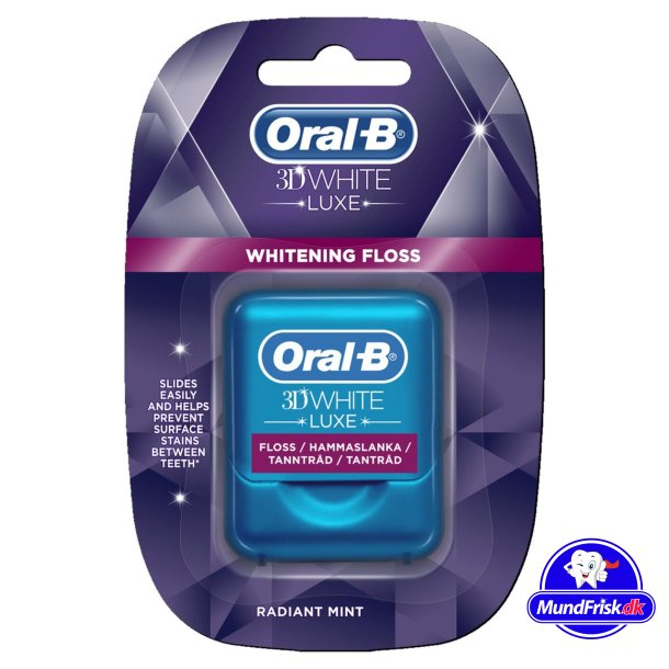 Oral-B Tandtrd 3D White Luxe Whitening Floss 35 mtr