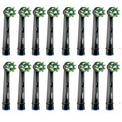 16 stk. BLACK Oral-B CrossAction CleanMaximiser Brstehoveder