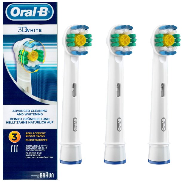 Oral-B 3D White Tandbrstehoveder 3 stk.