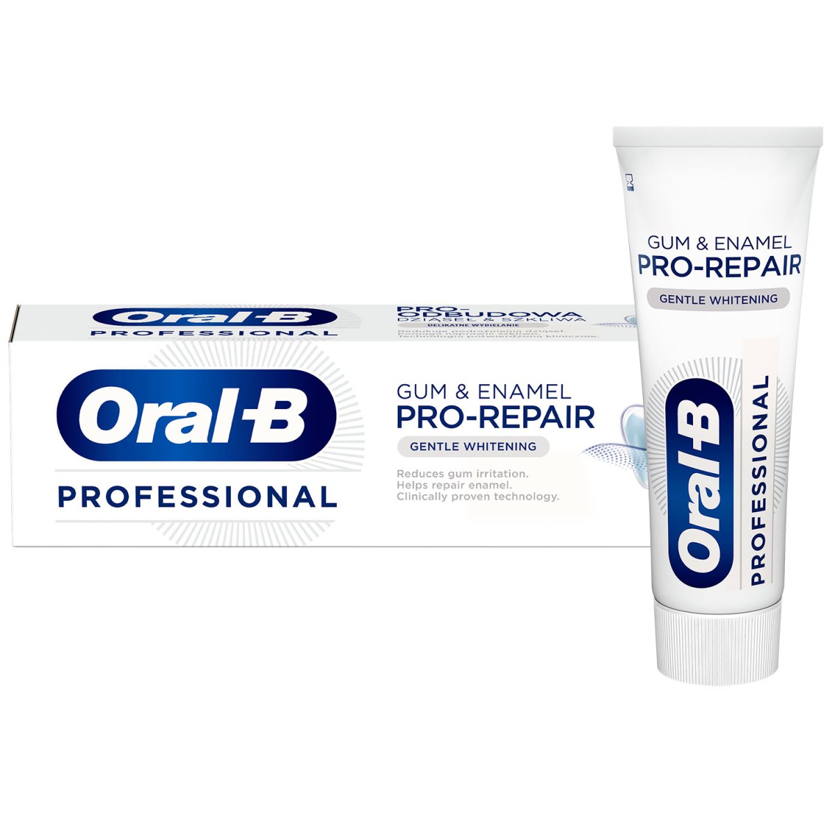 Oral-B Tandpasta Gum & Enamel Pro-Repair Gentle Whitening - Oral-B ...