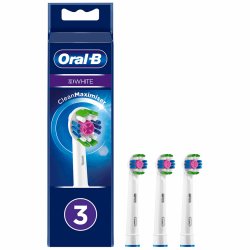 Oral-B Borsthuvuden 3D White CleanMaximiser 3 st.