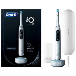 Oral-B iO Series 10 Elektrische Zahnb&uuml;rste Stardust White