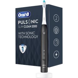 Oral-B Pulsonic Slim Clean 2000 Elektrische Zahnbrste Black