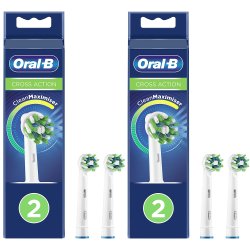 Oral-B CrossAction 4 stk. Brstehoder CleanMaximiser