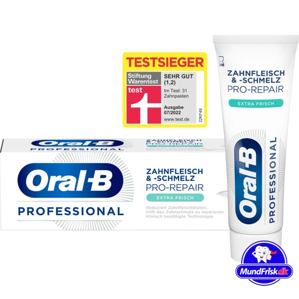 Oral-B Pro - Repair Zahnpasta, Gum und Zahnschmelz, extra Fresh