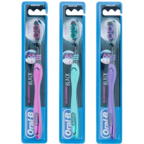 Oral-B Tandborste Allrounder Black Medium