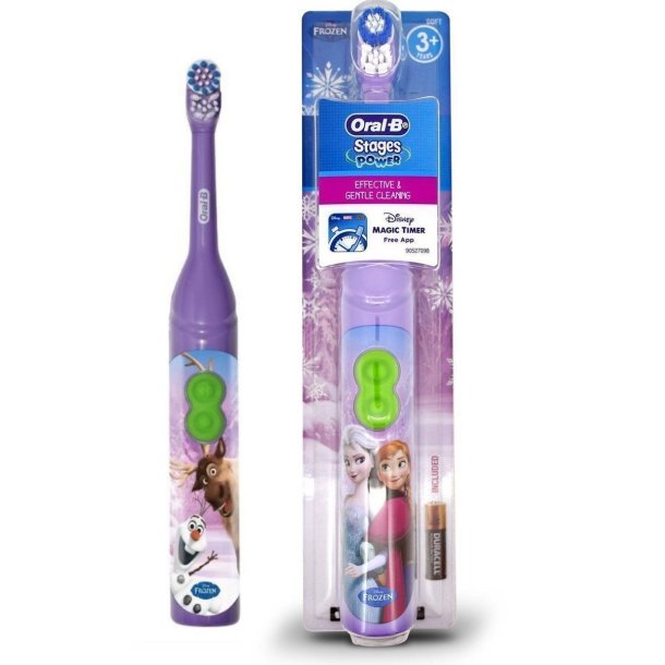 Oral-B Elektrisk tandborste fr barn Disney Frozen Battery