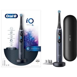 Oral-B iO Series 8s Elektrische Zahnb&uuml;rste BLACK Onyx