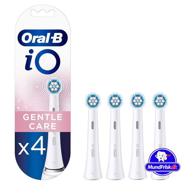 4 stk. Oral-B iO Gentle Care Sensitive brstehoder