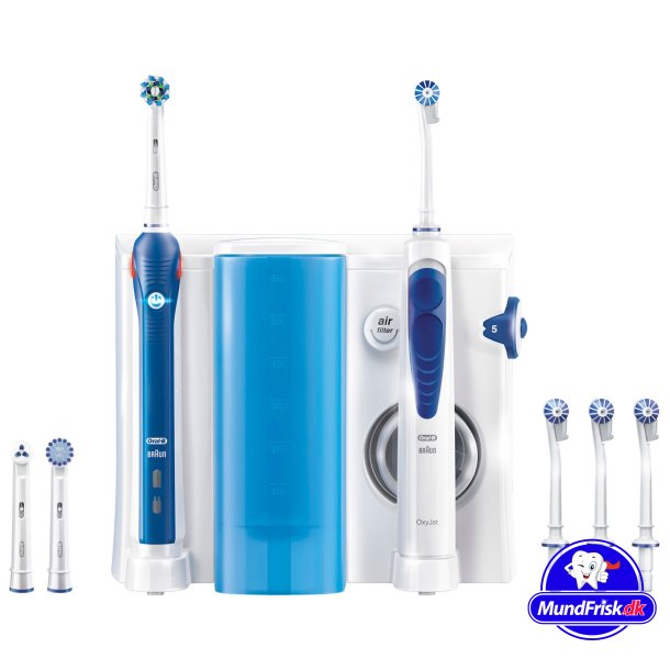 Oral-B Mundskyller + Pro 2000 El-tandbrste Oxyjet Center