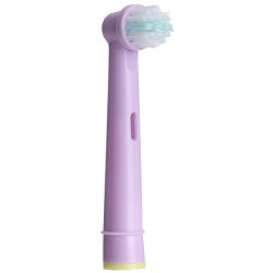 Idento Borsthuvuden fr barn - Oral-B Kompatibel - Rd + Rosa