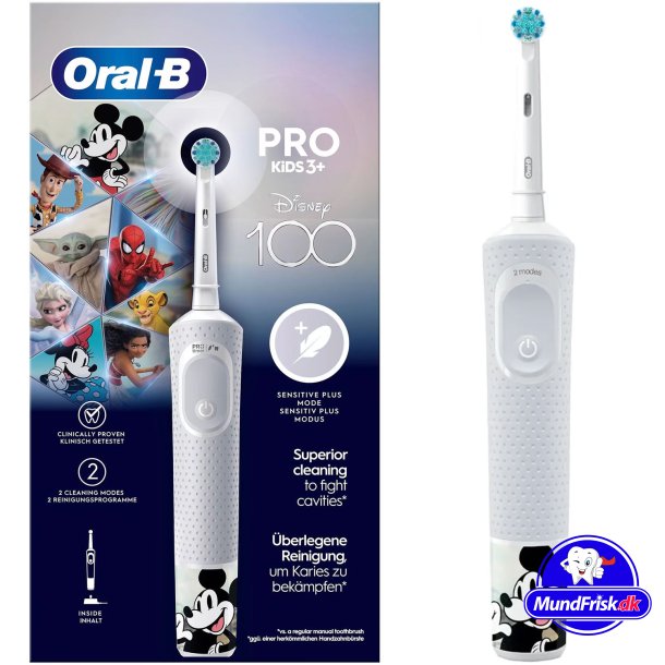 Oral-B PRO Elektrische Zahnb&uuml;rste f&uuml;r Kinder Disney 100 Jahre