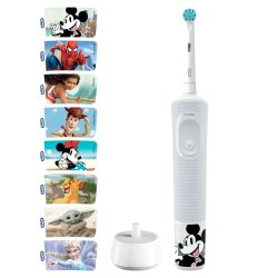 Oral-B PRO Eltandborste fr barn Disney 100 Year + Resefodral