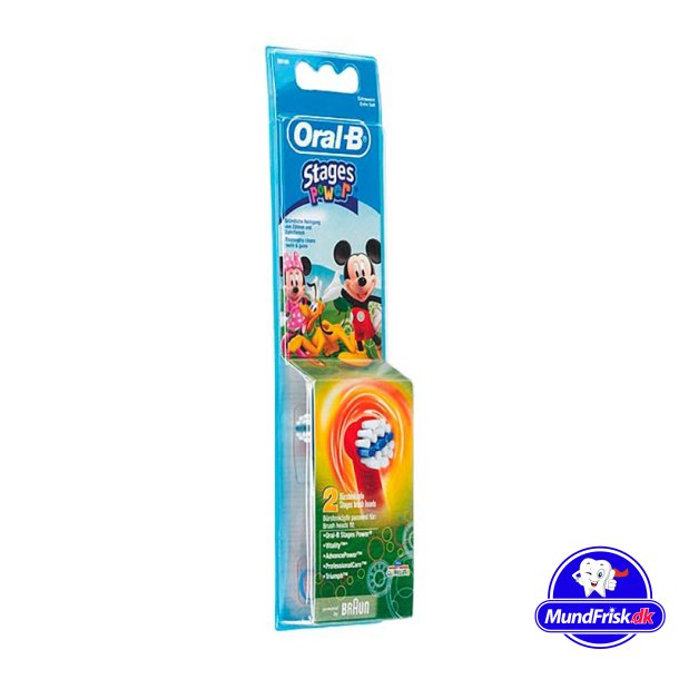 Oral-B Mickey Mouse Tand-Brstehoveder til Brn - 2 stk.