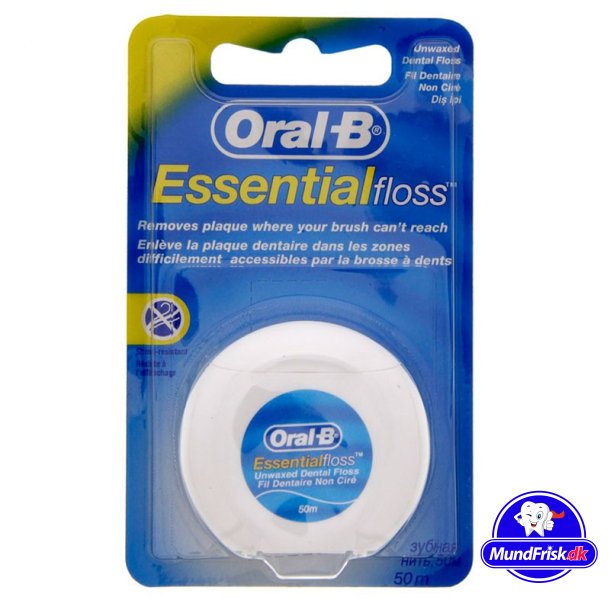 Oral-B ungewachste Zahnseide Essential ungewachste Floss