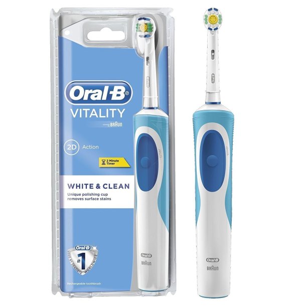 Oral B El-tandbrste Vitality 3D White &amp; Clean