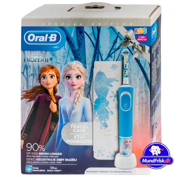  Oral-B Frozen El-tandbrste Til Brn Gaveske Med Etui