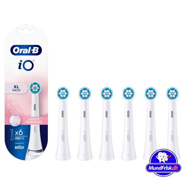 Oral-B iO Sensitive Brstehoveder 6 stk. Gentle Care