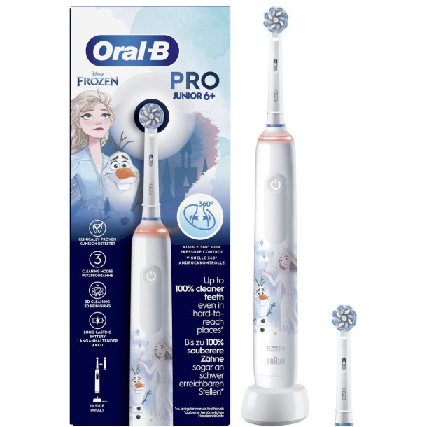 Oral-B Disney Frozen PRO Junior Elektrisk tandborste fr barn