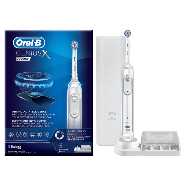 Oral-B Genius X 20000 El-tandbrste Fuji White