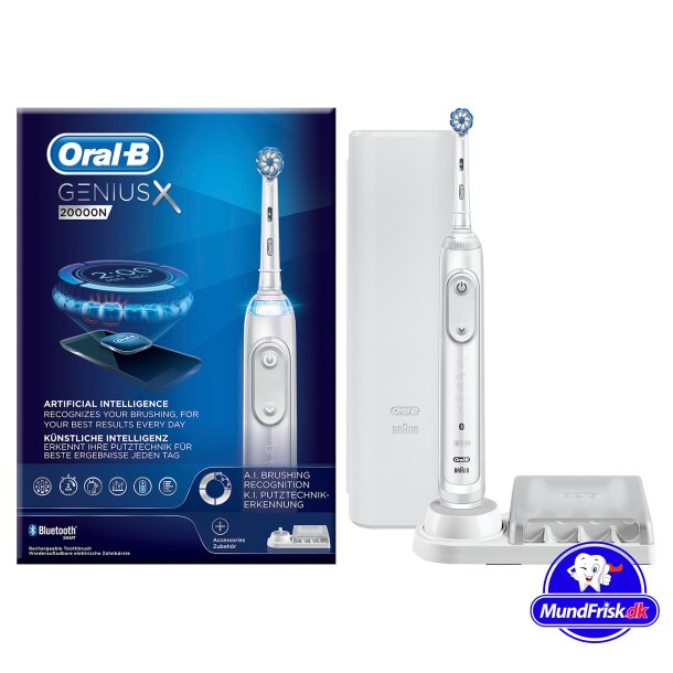 Oral-B Genius X 20000 Elektrische Zahnb&uuml;rste Fuji White