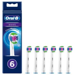 Oral-B 3D White Brstehoveder CleanMaximiser 6 stk.