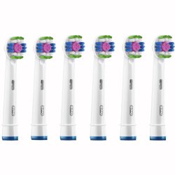 Oral-B 3D White Brstehoveder CleanMaximiser 6 stk.