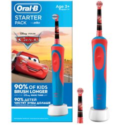 Oral-B Cars eltandborste fr barn Extra borsthuvud