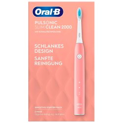 Oral-B Pulsonic El-tandbrste 2000 Slim Clean Pink
