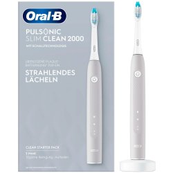 Oral-B Pulsonic El-tandbrste 2000 Slim Clean Grey