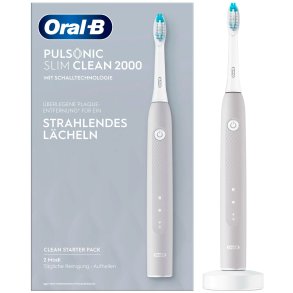 Oral-B Pulsonic El-tandbrste 2000 Slim Clean Grey