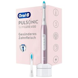 Oral-B Pulsonic 4100 El-tandbrste Rosegold Extra Brstehoved