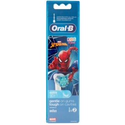 Oral-B Spider-Man Brstehoveder Til Brn 2 stk.